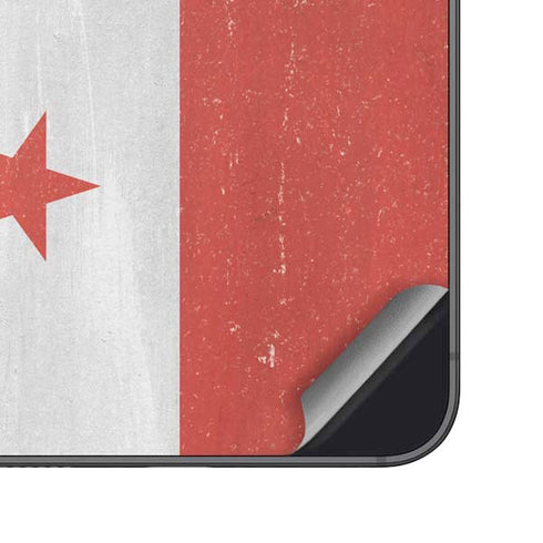Panama Flag Distressed Galaxy S24 Plus Skin